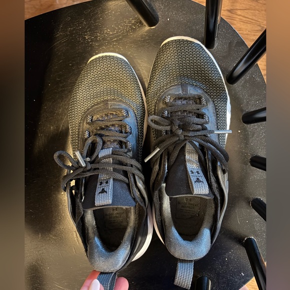 Under Armour Project Rock black and white sneakers - Picture 1 of 4